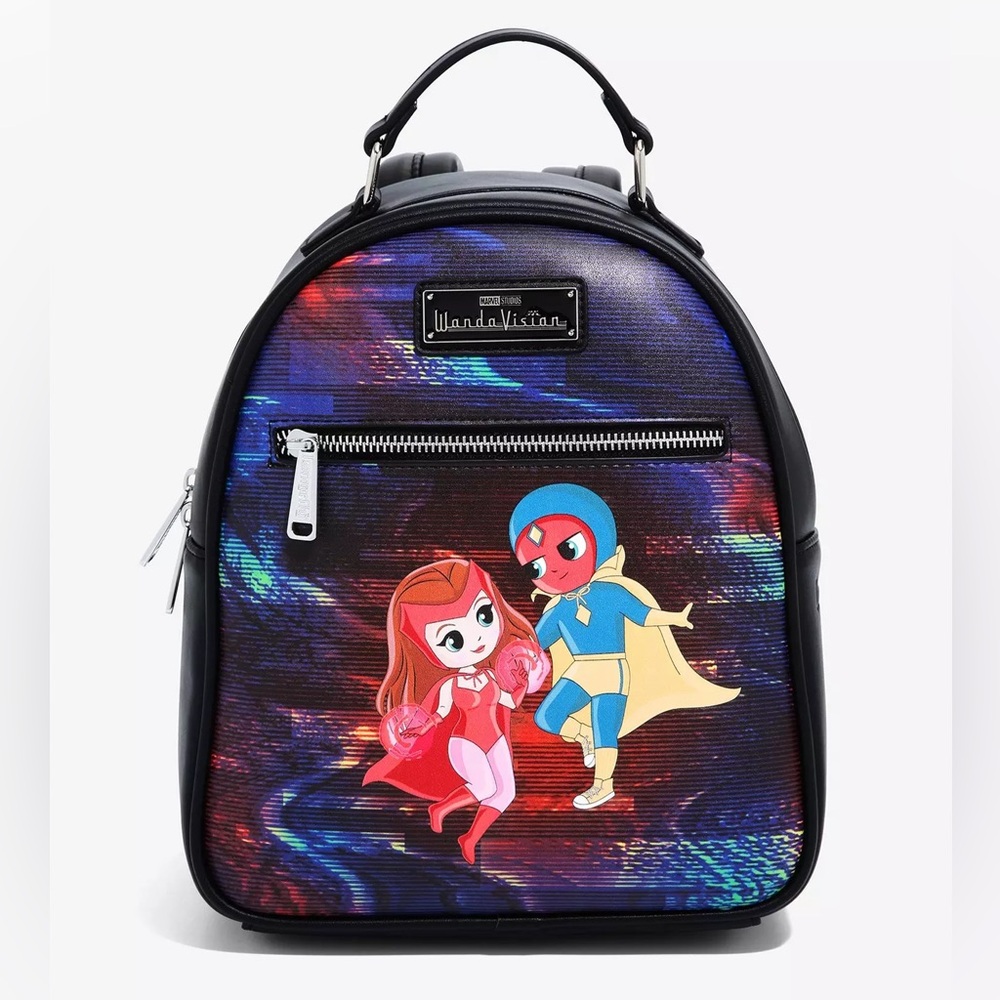 Loungefly Marvel WandaVision Chibi Static Mini Backpack